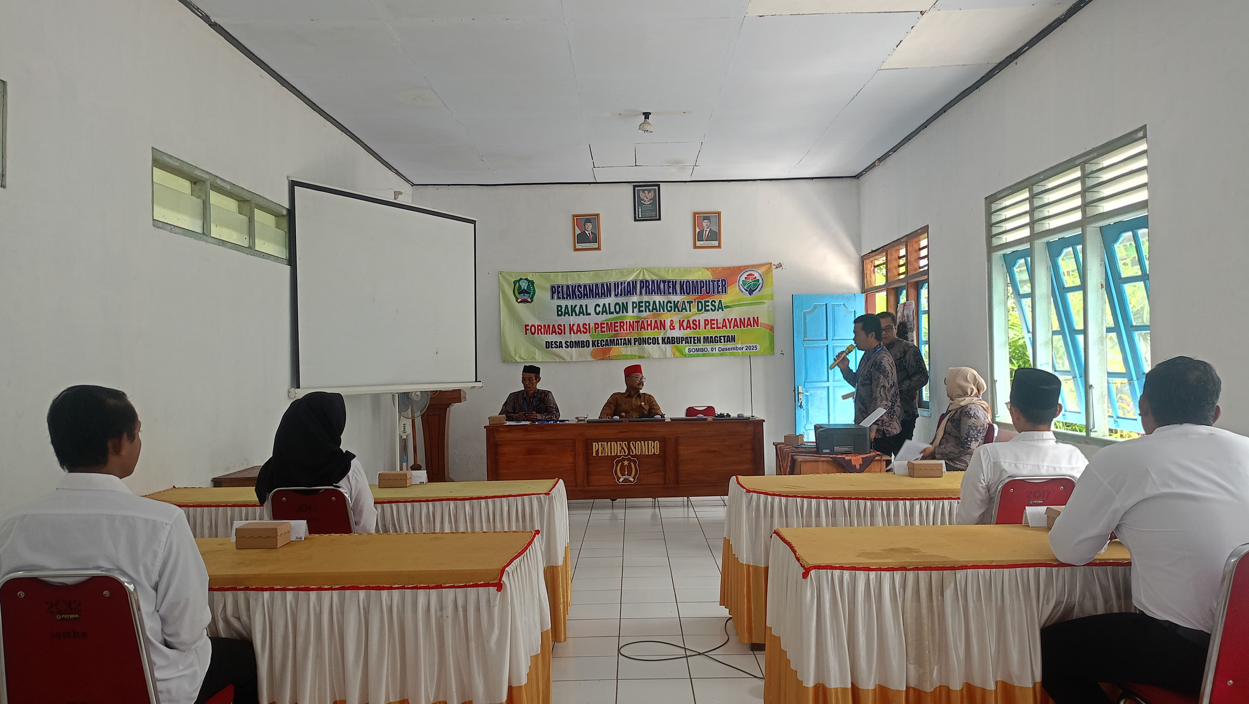 PELAKSANAAN PRAKTEK UJIAN KOMPUTER